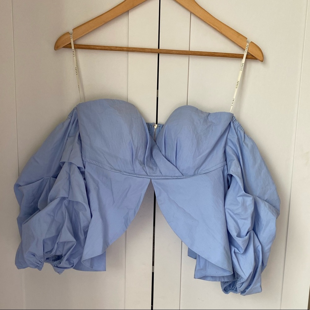 Super romantic puff sleeve top